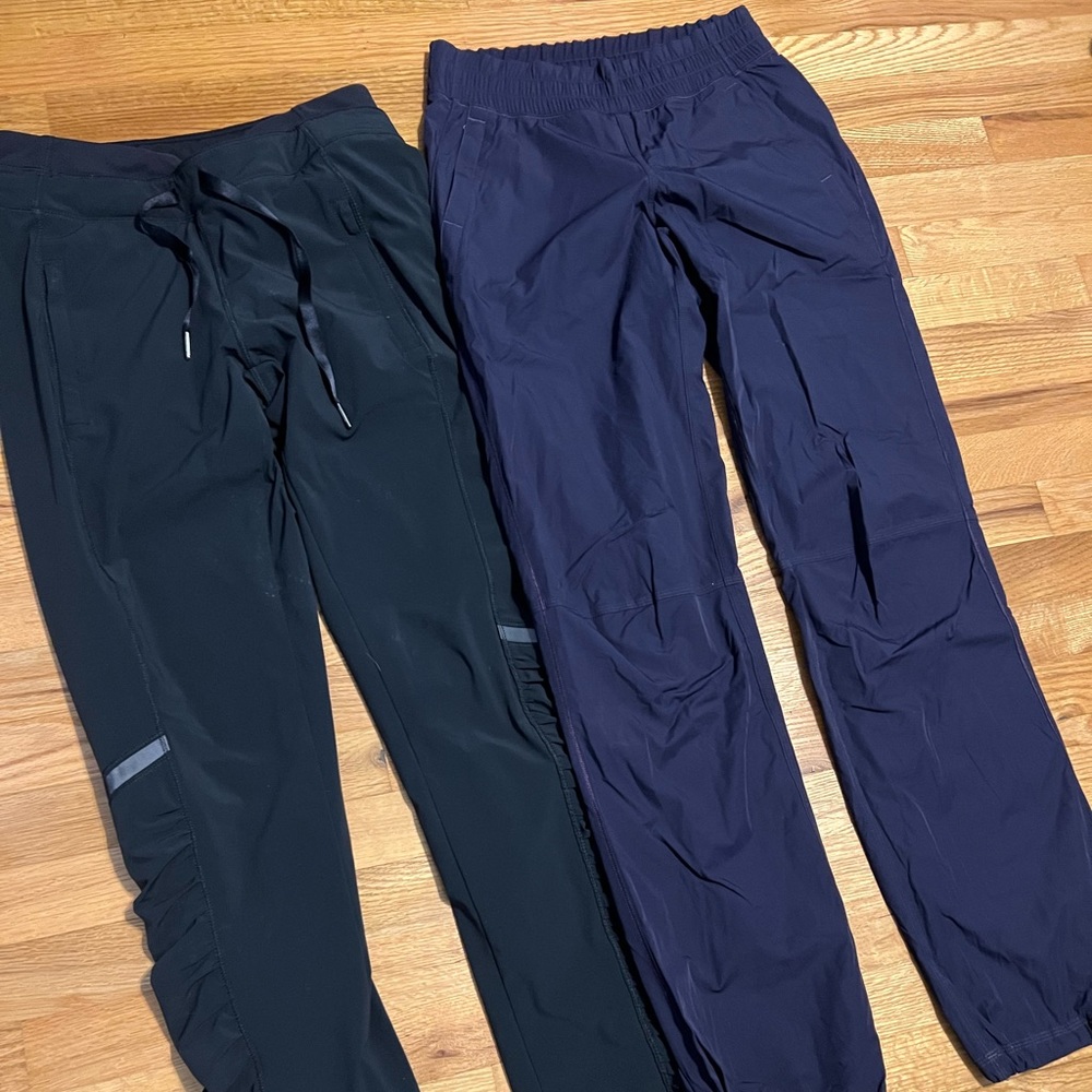 Bundle of 2 Lululemon lined pant. Winter-weight. Size 6